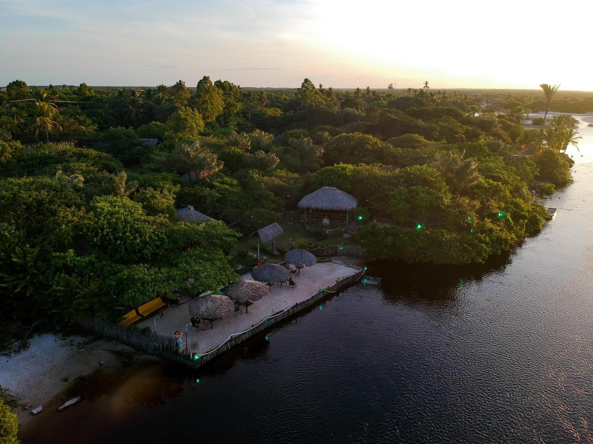 Ciamat Camp Hotel Santo Amaro do Maranhao Exterior foto